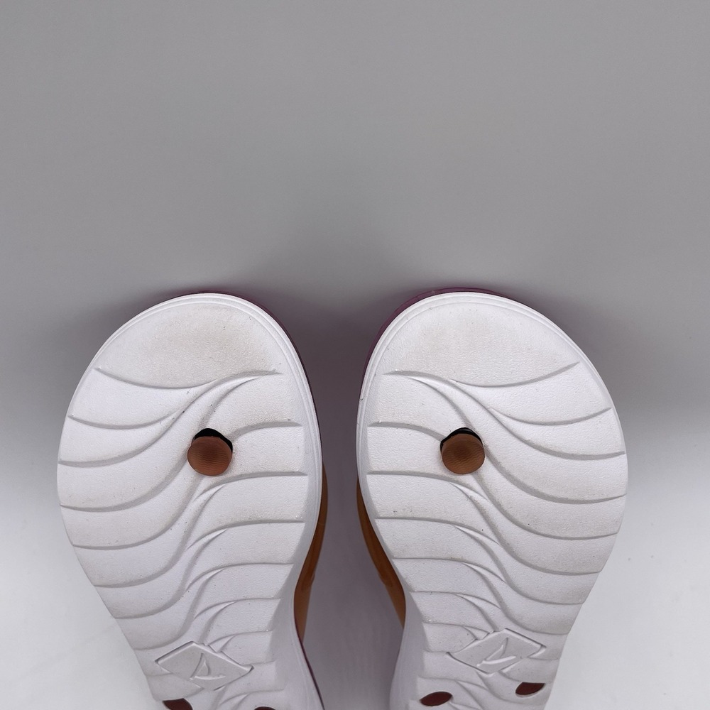 Sperry Womens‎ 7 Shoes Pink Rubber Flip Flop Waterproof Top-Sider Thong Sandals - Picture 10 of 14